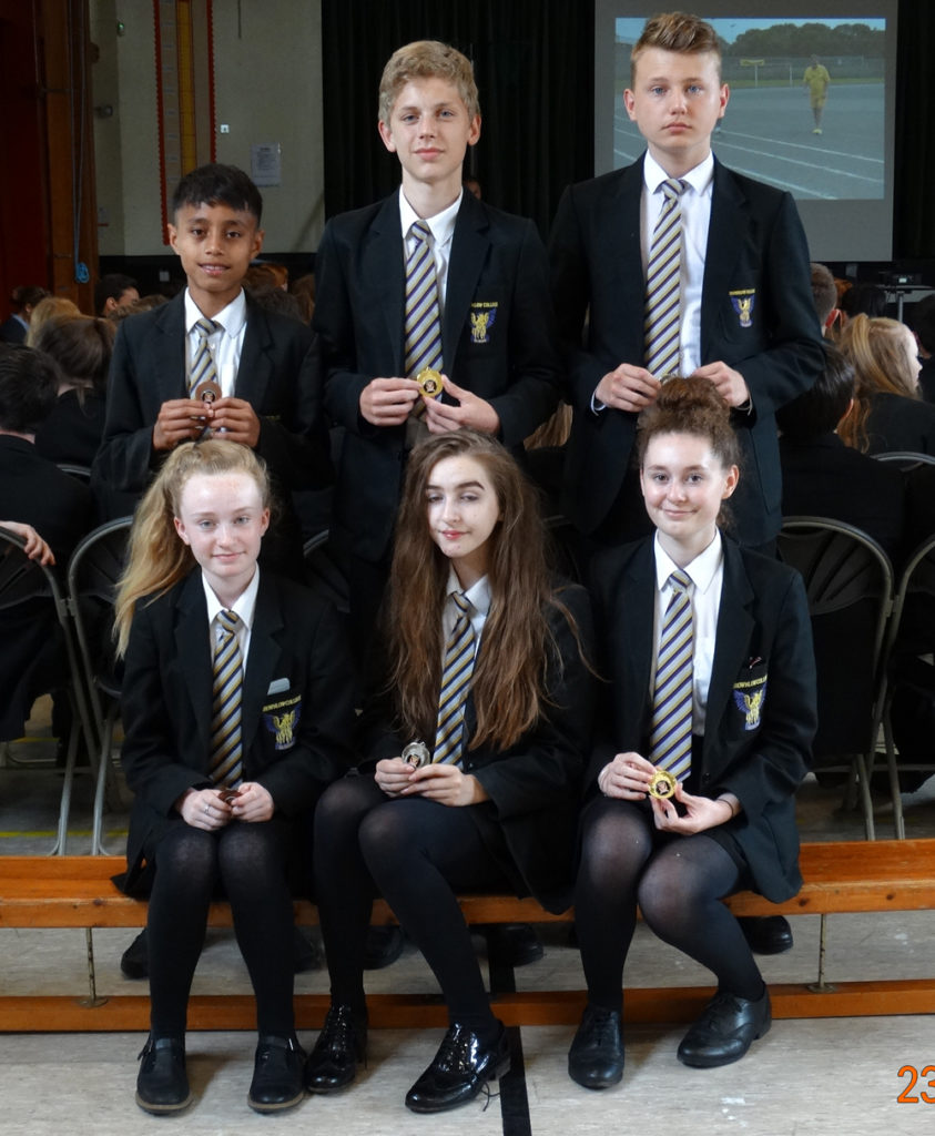 100m year 9 winners