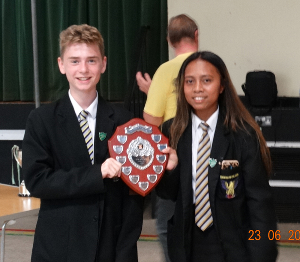 z antrim house captains sports day winners